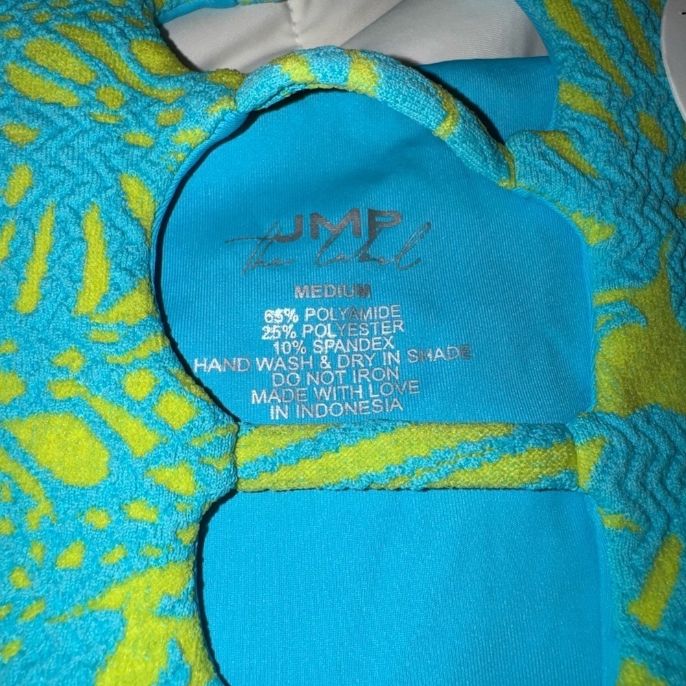 NWT JMP The Label Vegas One Piece Swimsuit in Eden - Picture 5 of 5